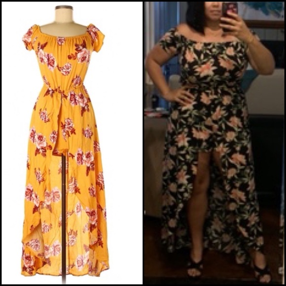 Dresses & Skirts - Resort Style Romper w/ Maxi Skirt